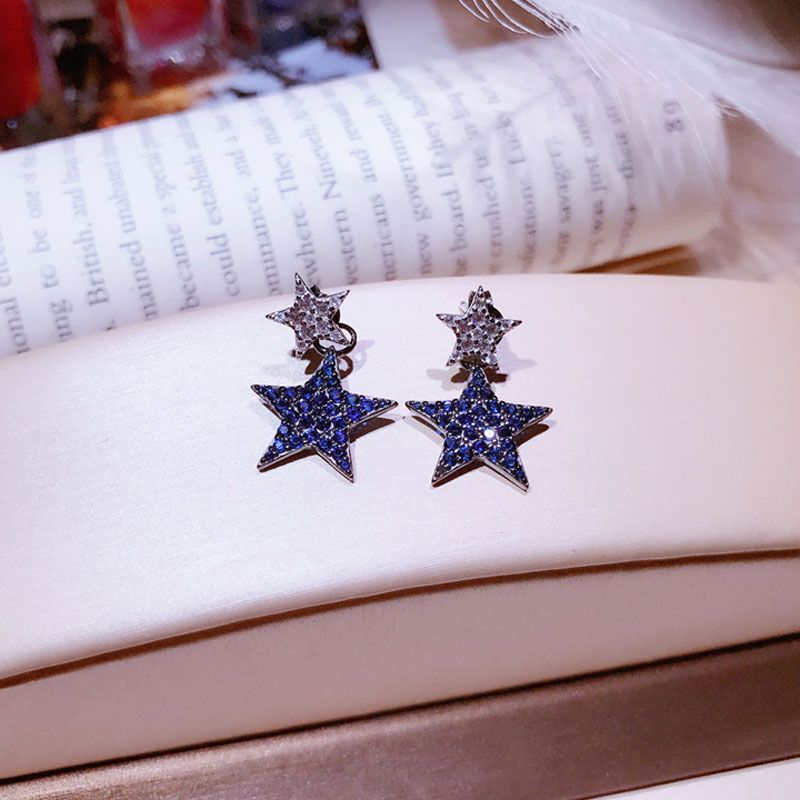 Jeulia Star Earrings Drops