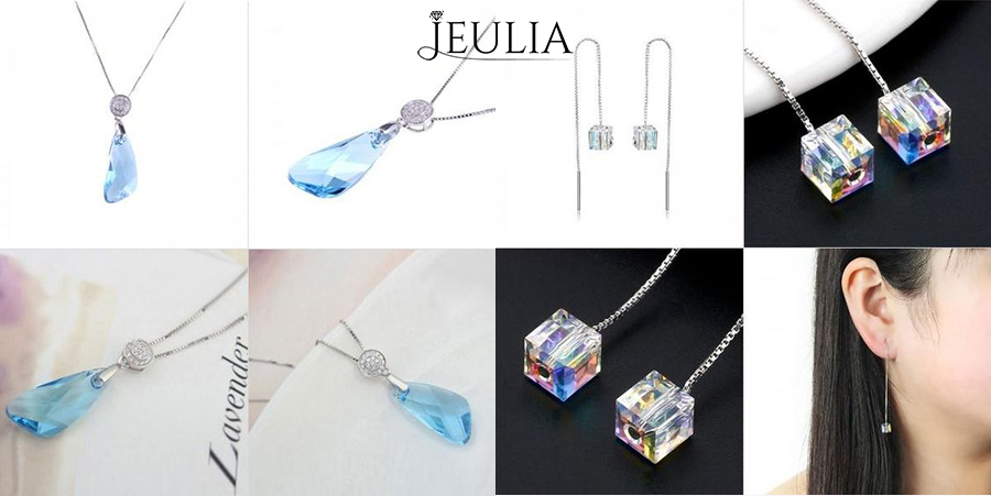 Jeulia Sterling Silver Jewelry