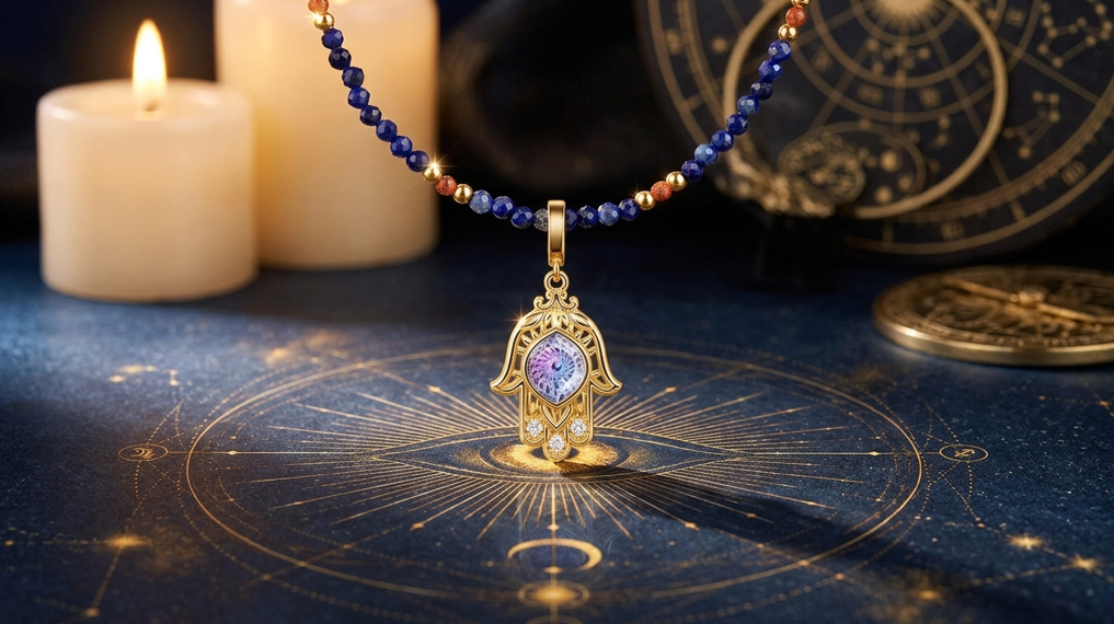 Hamsa Hand Necklace
