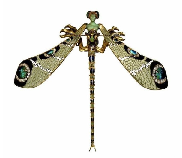 Dragonfly Woman by Rene Lalique in CalousteGulbenkian