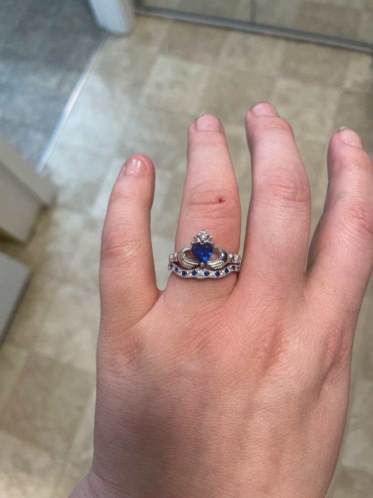 Silver Claddagh Ring