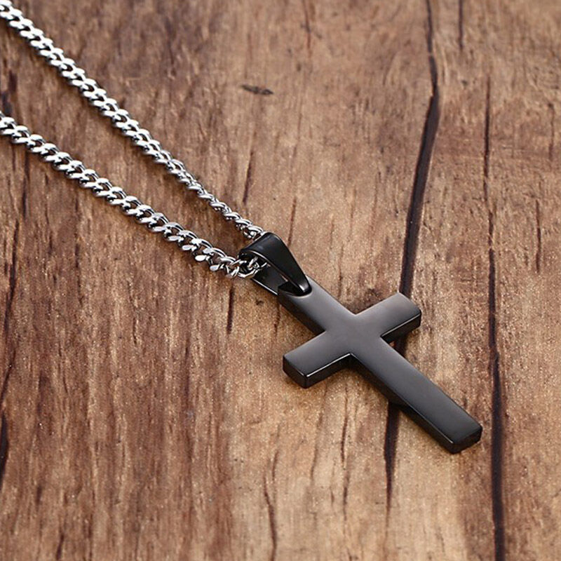 Men's cross necklace