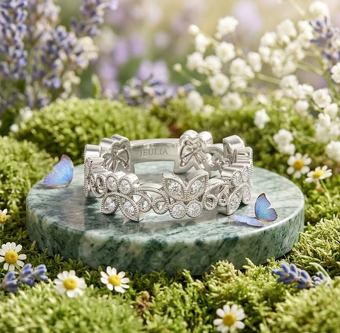 Butterfly Wedding Ring
