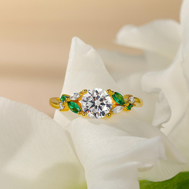 Custom Butterfly Engagement Ring