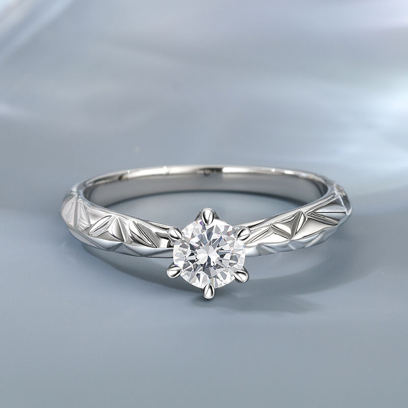 Solitaire Engagement Ring for Women