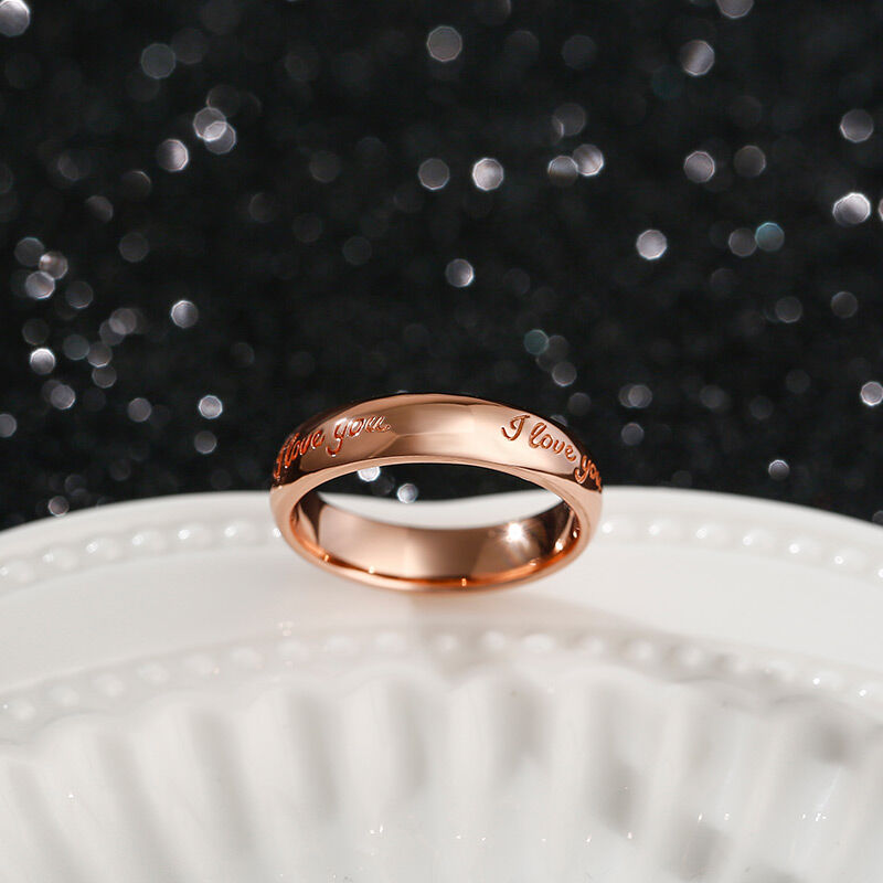 Rose Gold Wedding Ring