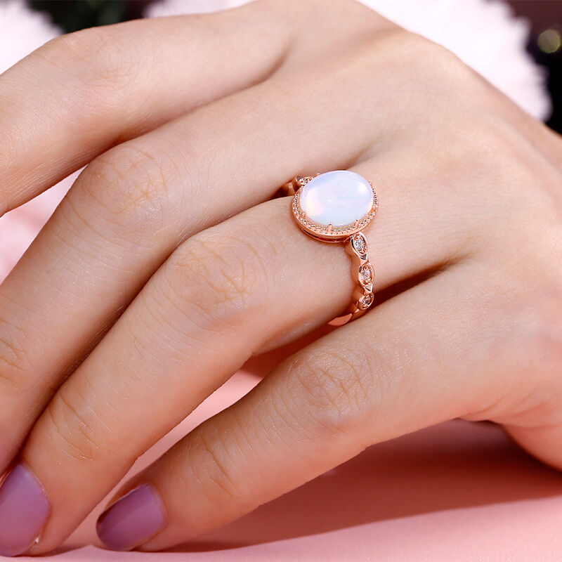 Moonstone Rings