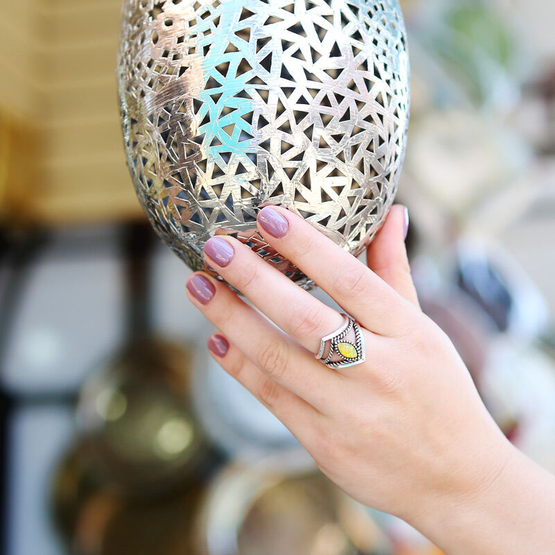 Opal Wedding Rings