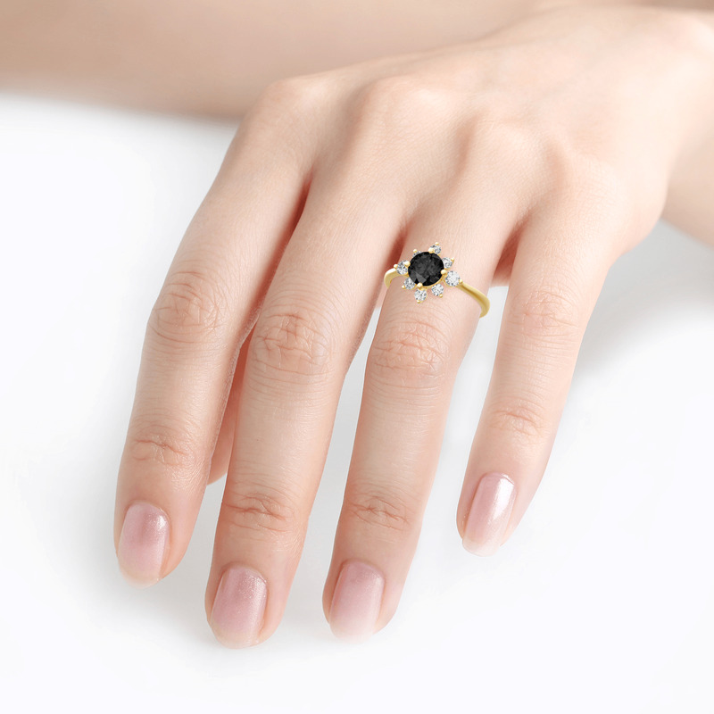 Black Engagement Rings