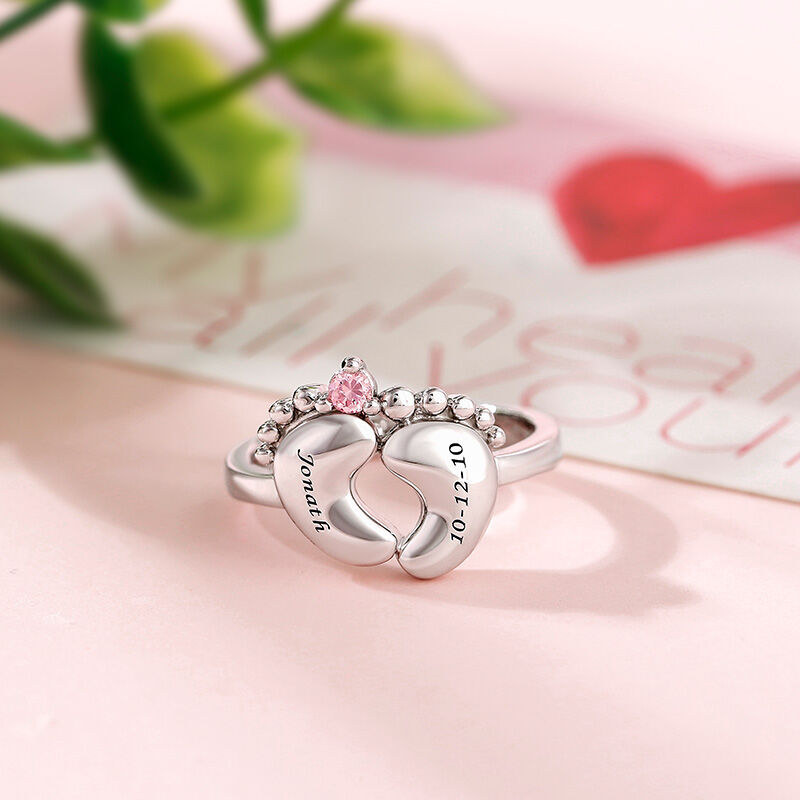 Custom Engagement Rings With Birthstone