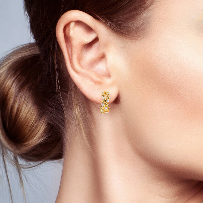 Gold Hoop Earrings