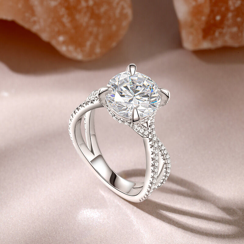 Half Eternity Engagement Rings