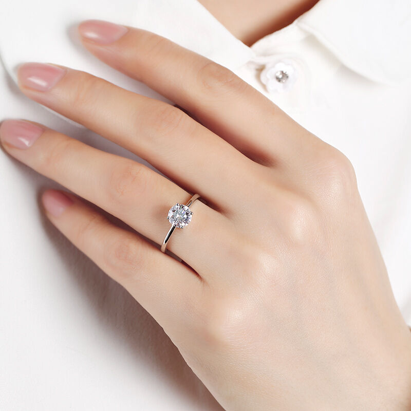 Moissanite Rings
