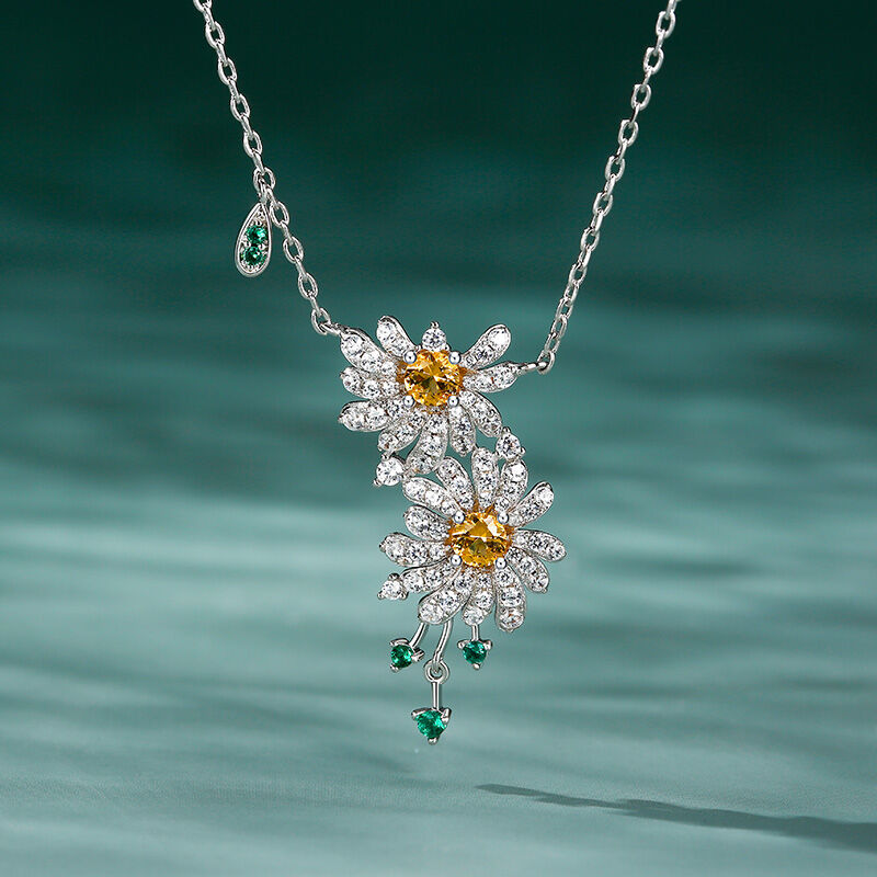 Birth Flower Necklace