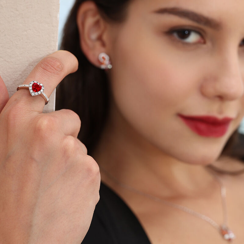 Ruby Engagement Rings