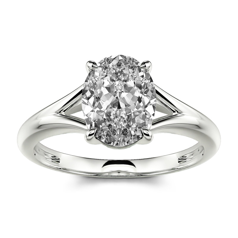 Oblong Engagement Rings