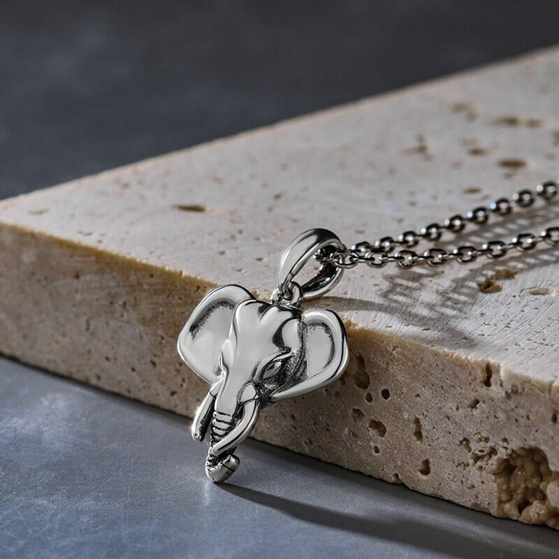 Vintage Elephant Necklace