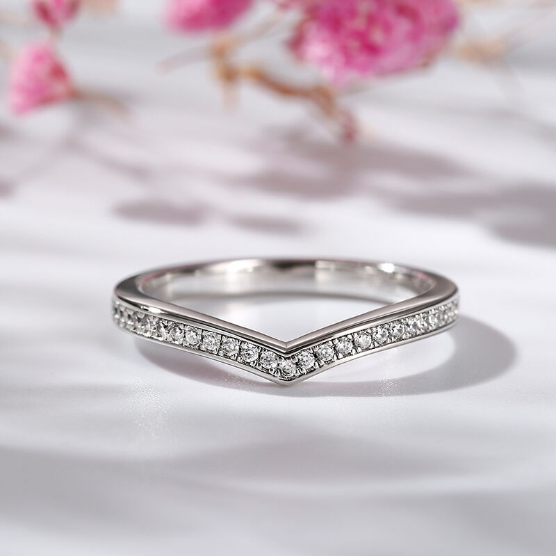 Curved Wedding Ring