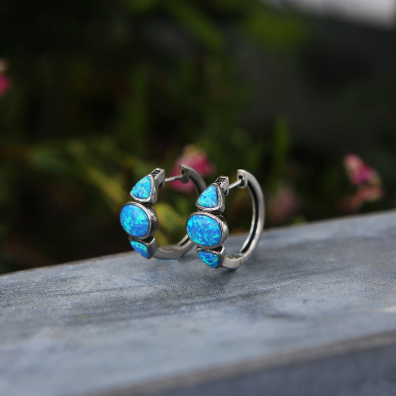 Opal Earrings