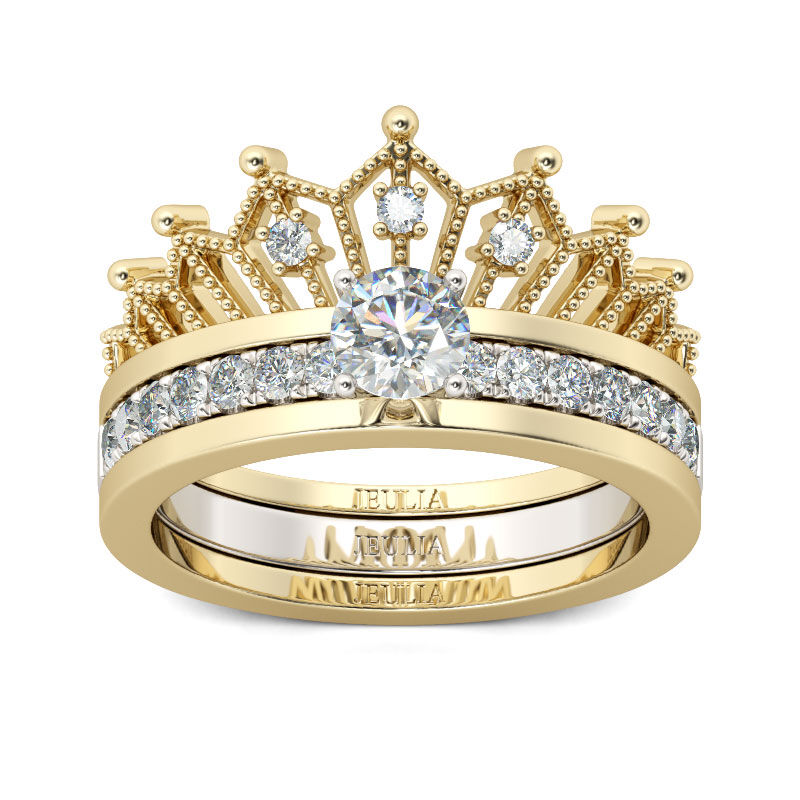 Gold Crown Ring