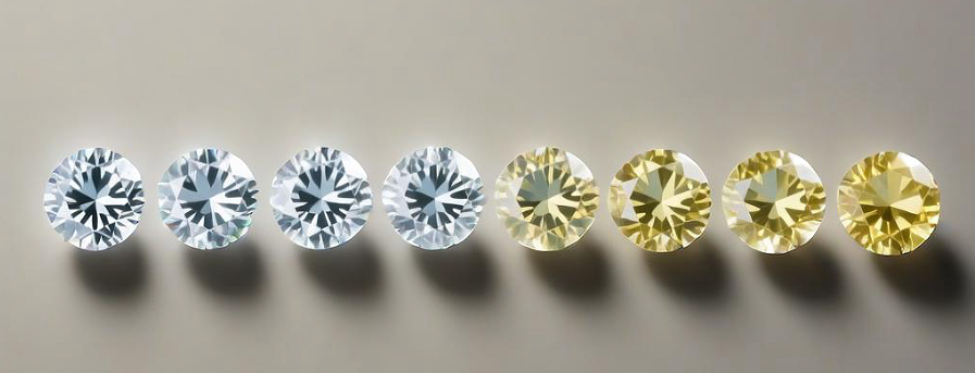 Moissanite Color Chart