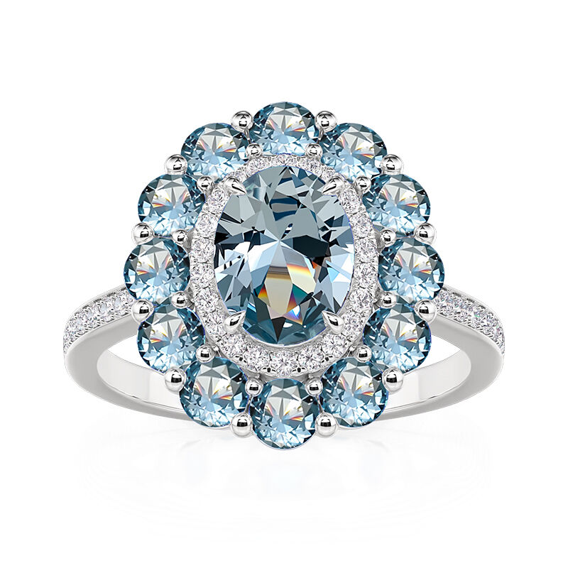 Oval Engagement Ring
