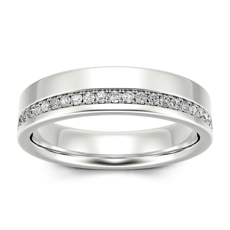 Lab Grown Diamond Wedding Band for Men