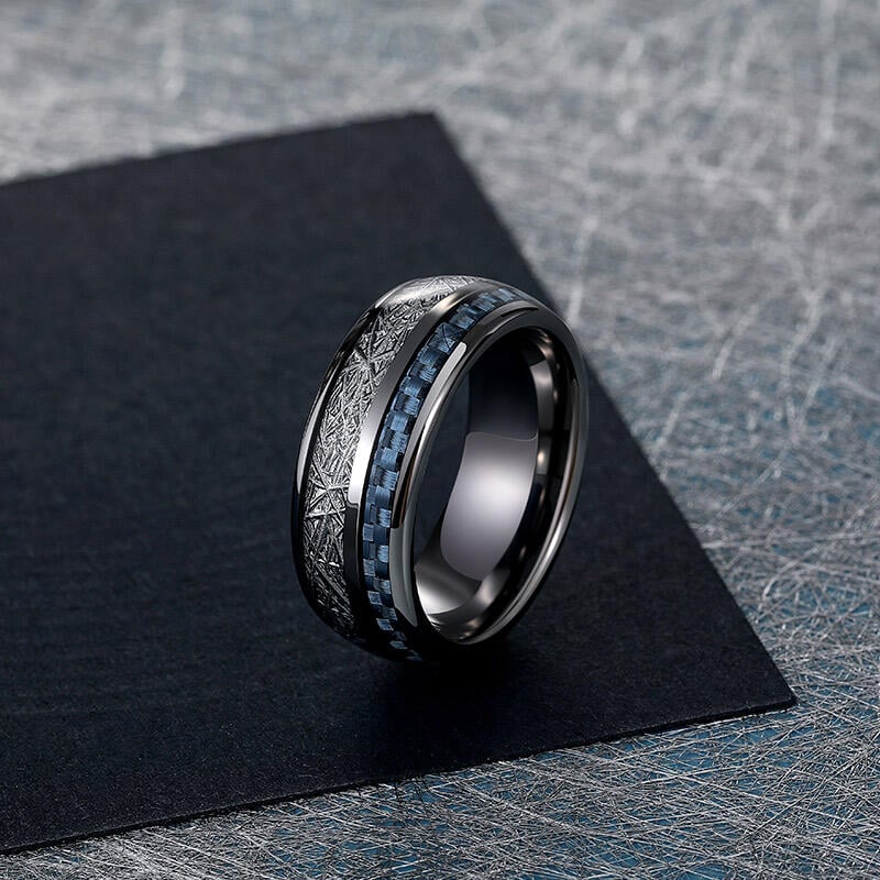 Minimalist Tungsten Ring for Men