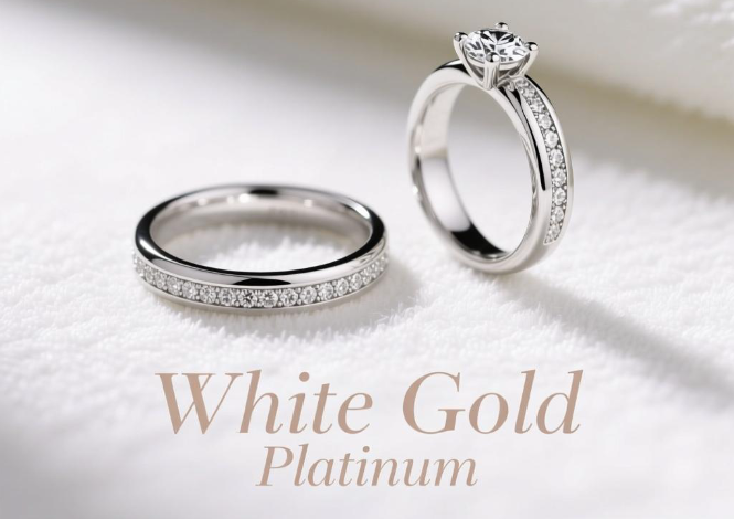 Platinum vs. White Gold Wedding Band