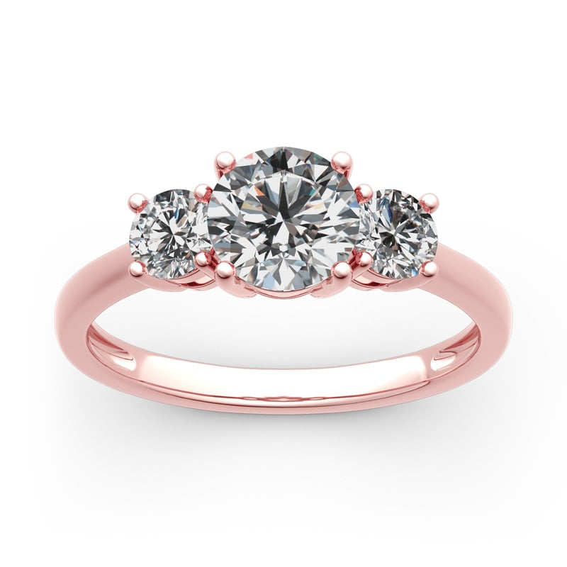 Three Stone Engagement Ring
