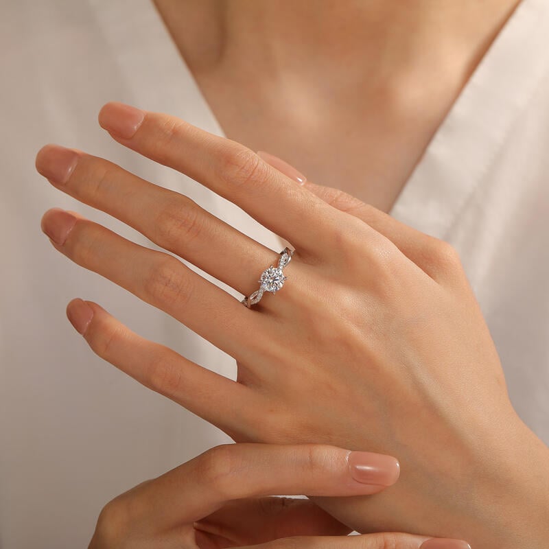 Twist Lab Gron Diamond Engagement Ring