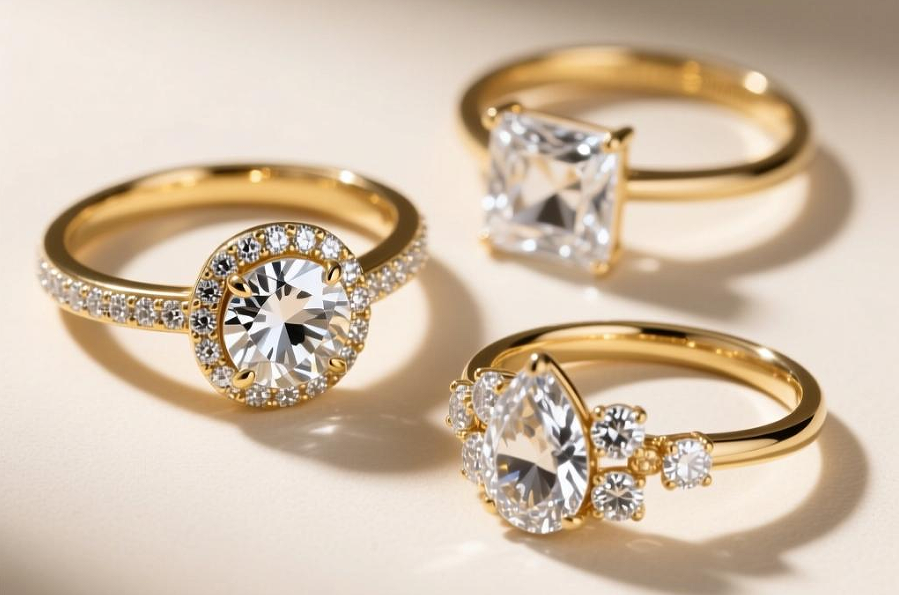Yellow Gold Engagement Rings