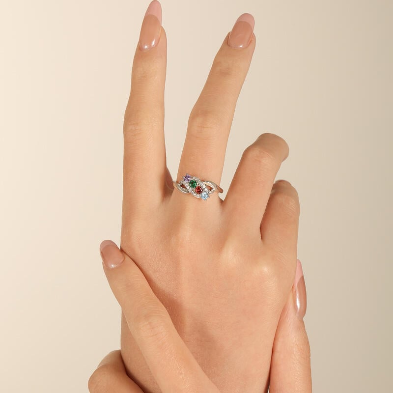 Birthstone Ring for Mom