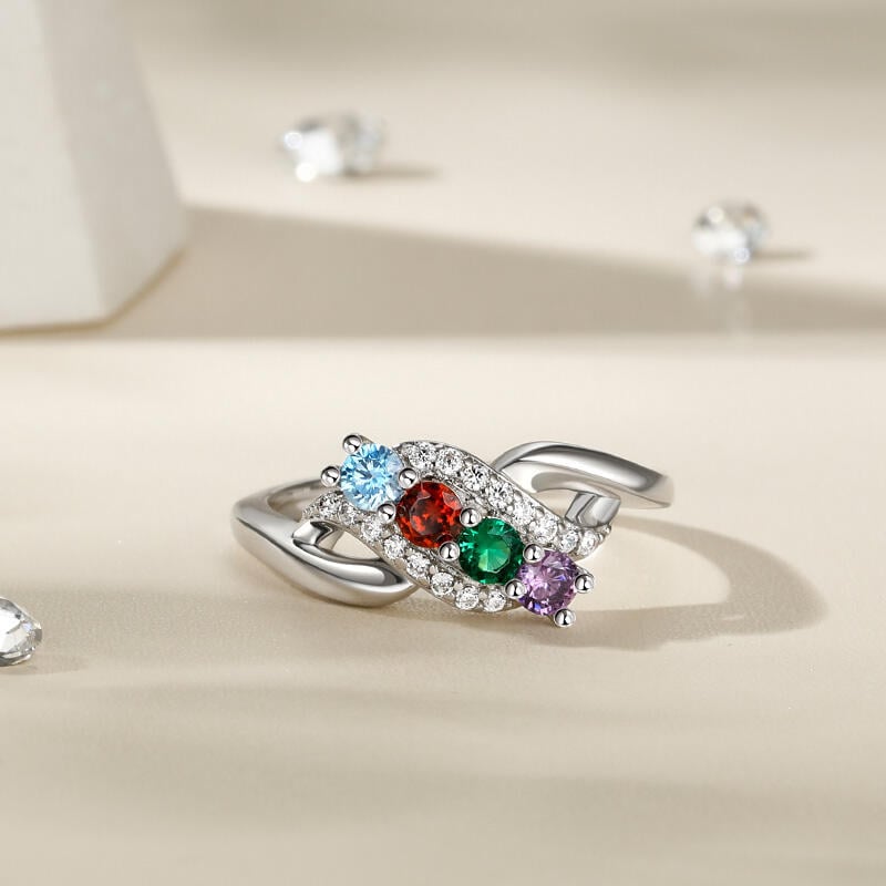 Birthstone Ring for Mom