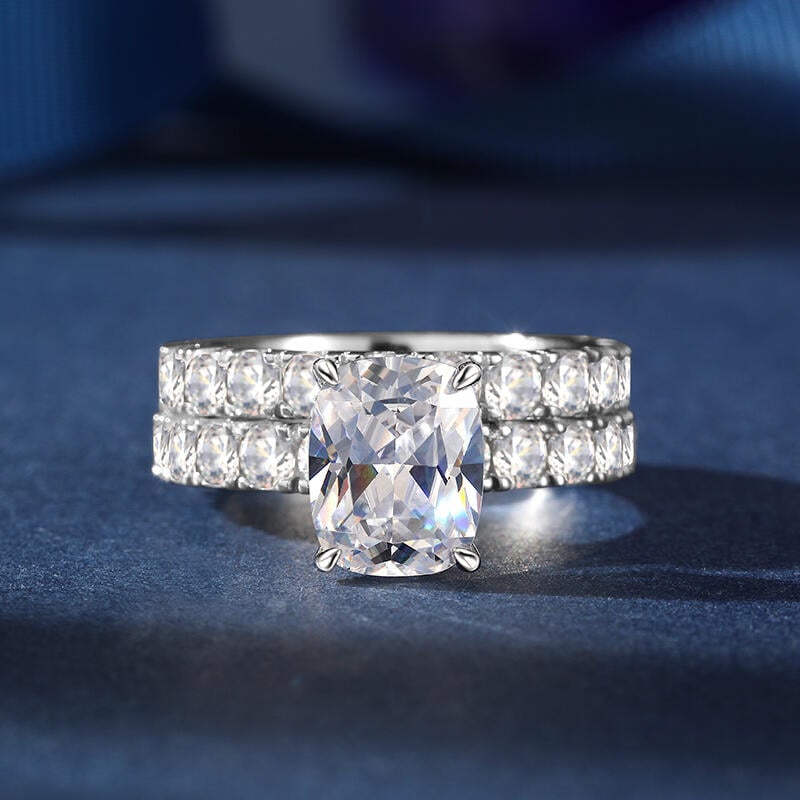 Elongated Cushion Cut Engagement Rings for Your Proposal