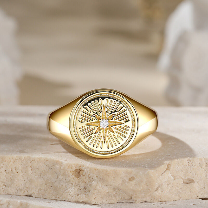 Gold Signet Ring