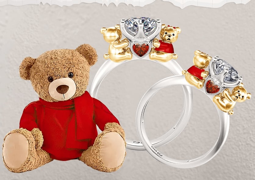 Jeulia Hug Me Jewelry: Your Hug is My Favorite