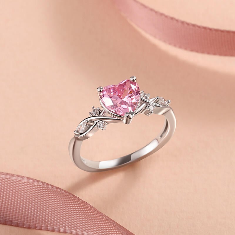 Infinity Heart Promise Ring