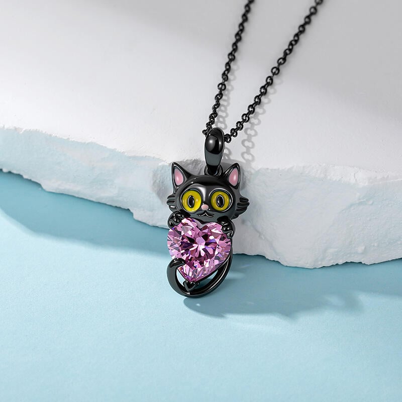 Black Cat Necklace