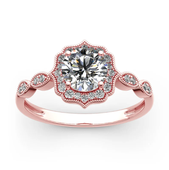 Rose Gold Engagement Ring