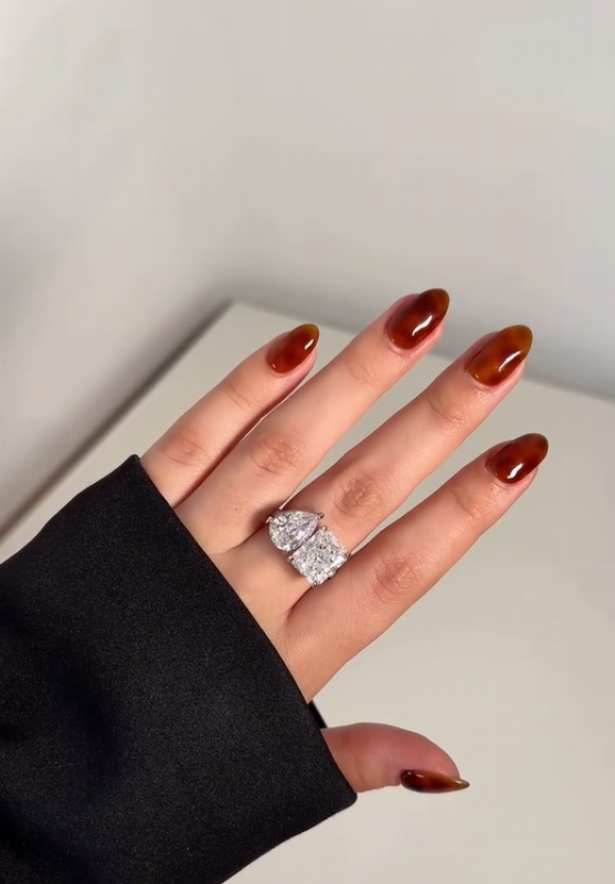 Toi et Moi Engagement Ring