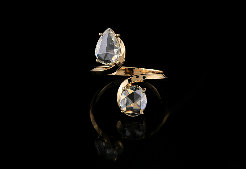 Toi et Moi Engagement Ring