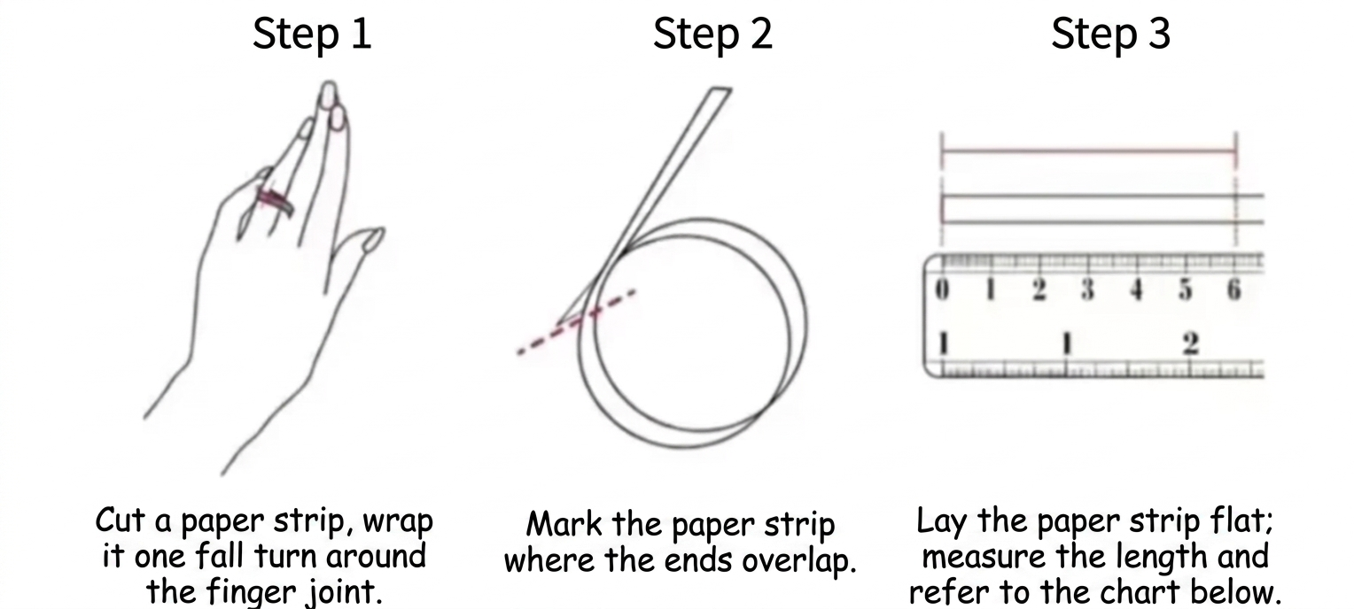 Measure Ring Size at Home