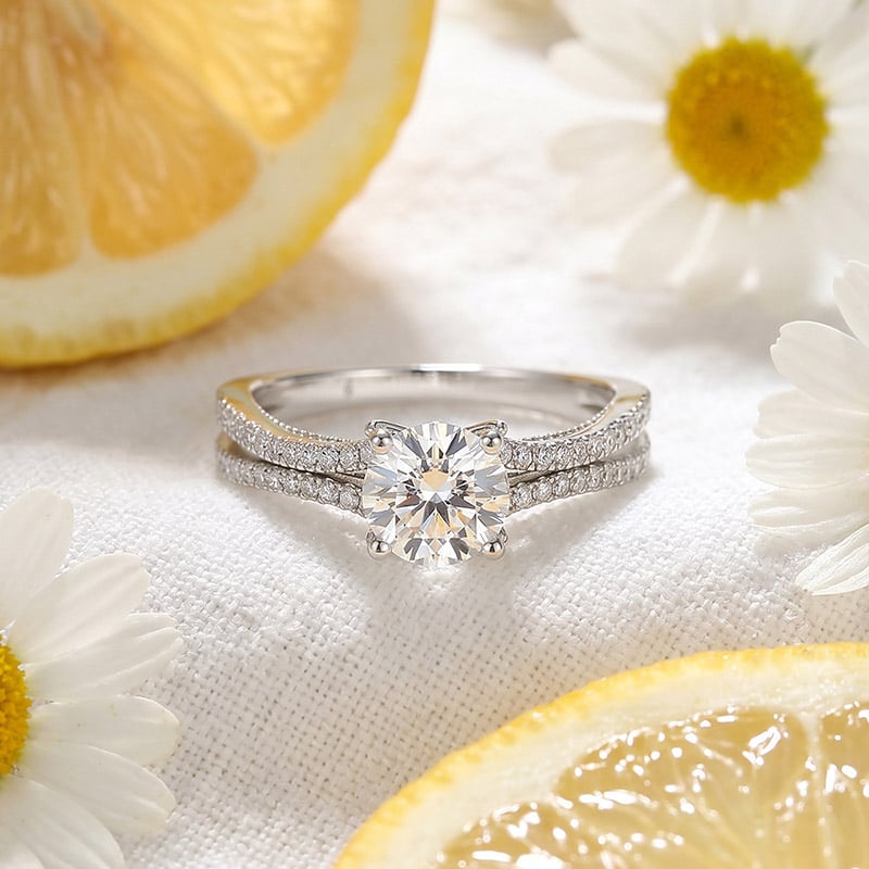 Custom Birthstone Promise Ring