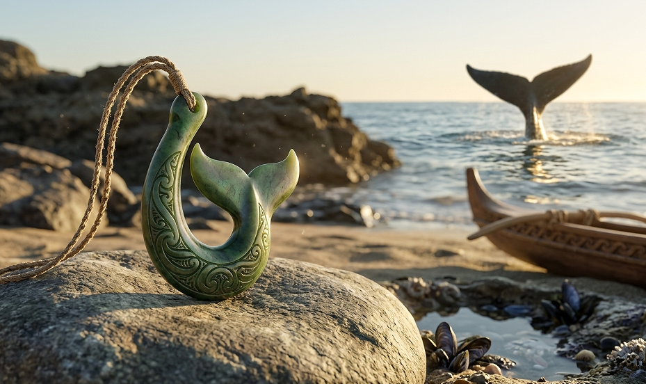 Hei Matau Fish Hook Whale Tail Meaning