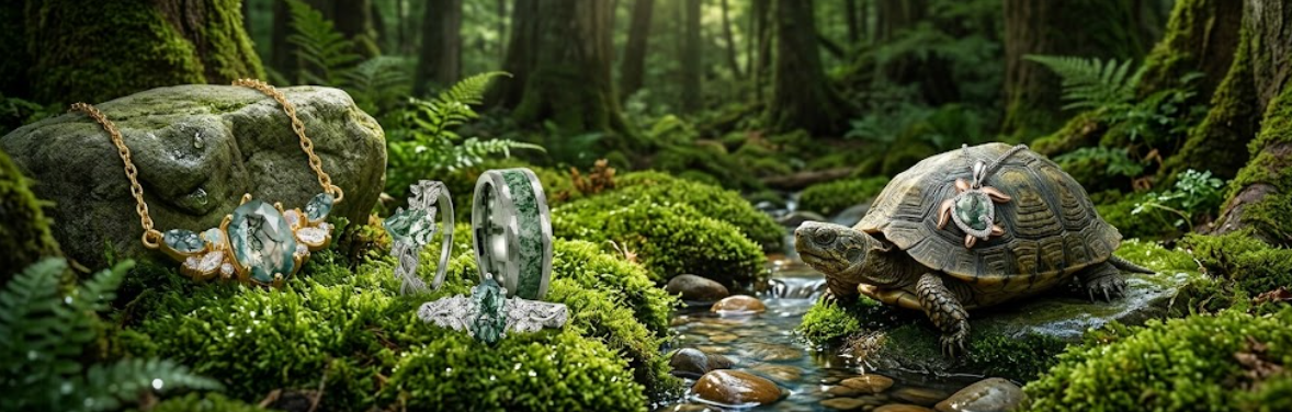 Moss Agate Jewelry
