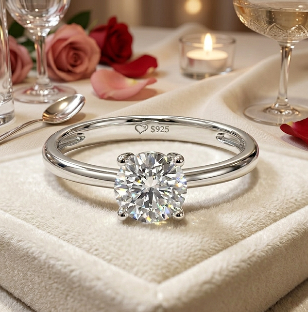 Round Diamond Solitaire Engagement Ring​