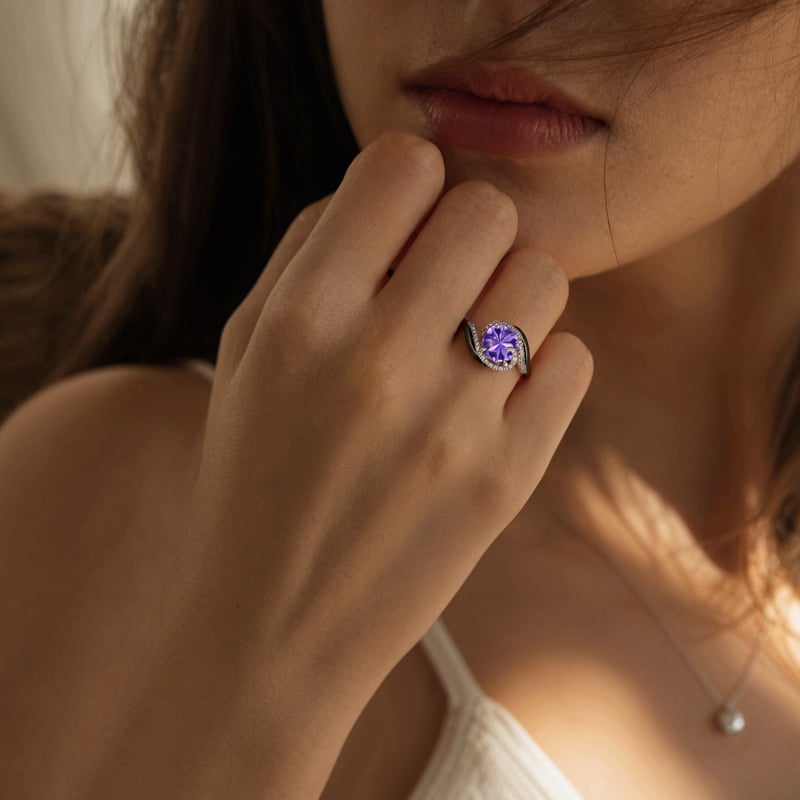 Purple Promise Ring