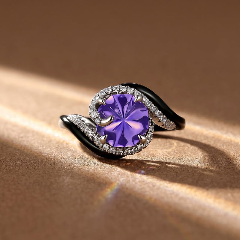 Black Bypass Promise Ring