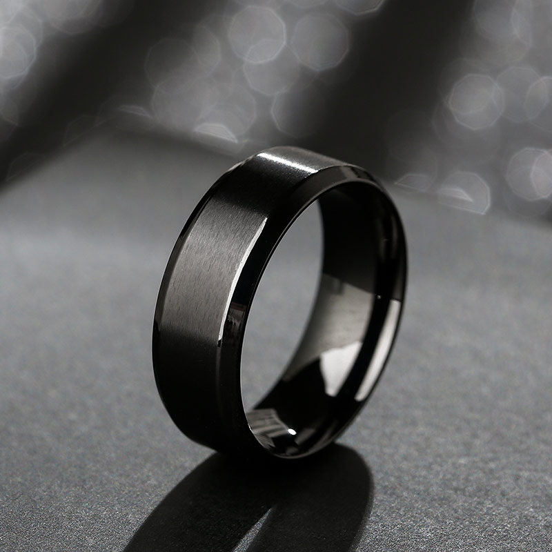Black Titanium Ring
